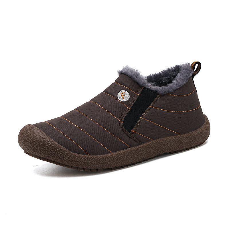 Old Man Shoes Plus Cotton Padded Short Boots Cotton Shoes Men's Shoes Cotton Boots