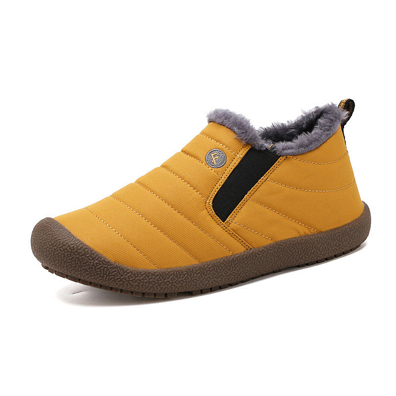 Old Man Shoes Plus Cotton Padded Short Boots Cotton Shoes Men's Shoes Cotton Boots