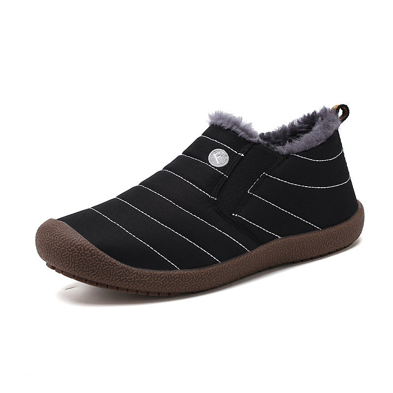 Old Man Shoes Plus Cotton Padded Short Boots Cotton Shoes Men's Shoes Cotton Boots