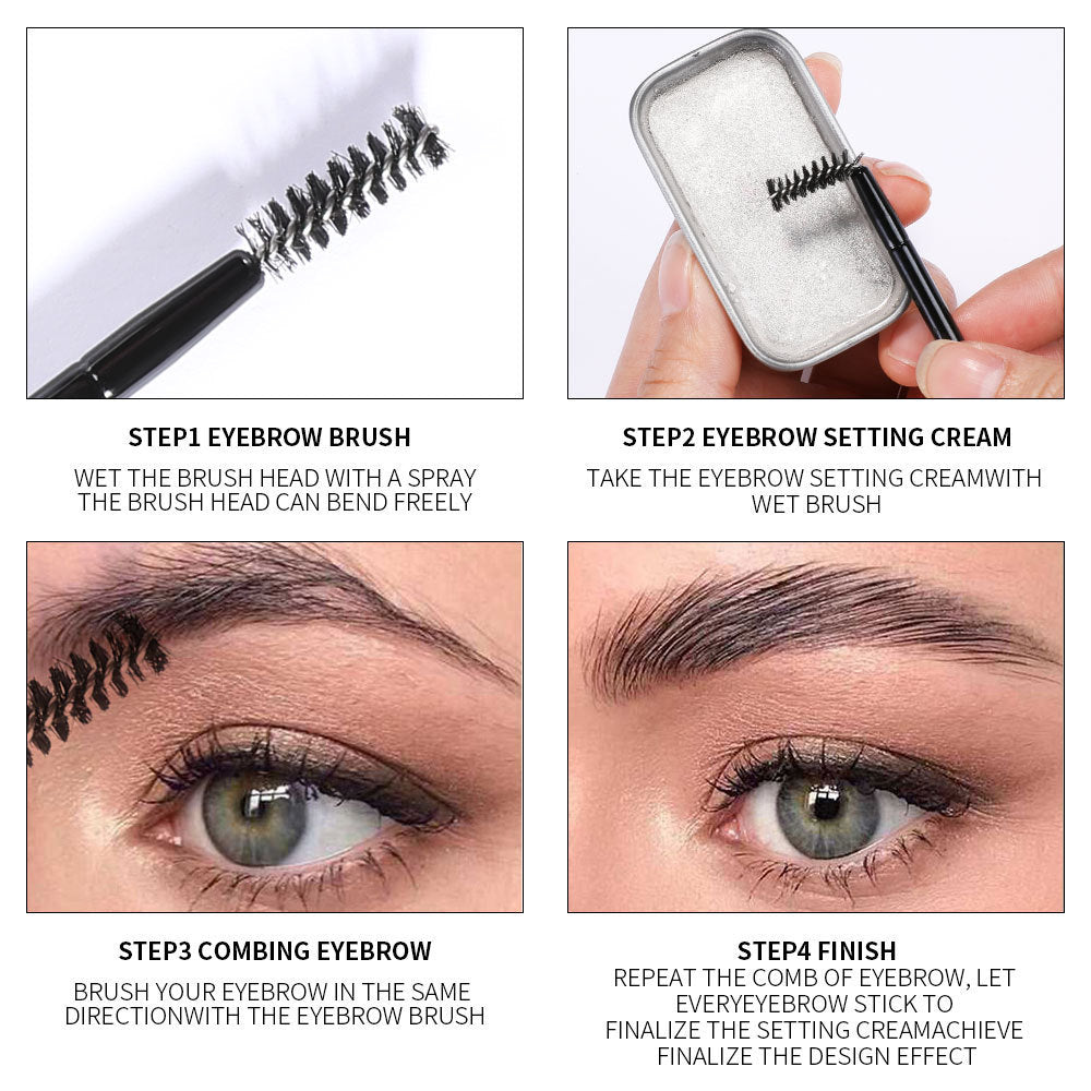 European And American Makeup Eyebrow Styling Wax Transparent Eyebrow Wax