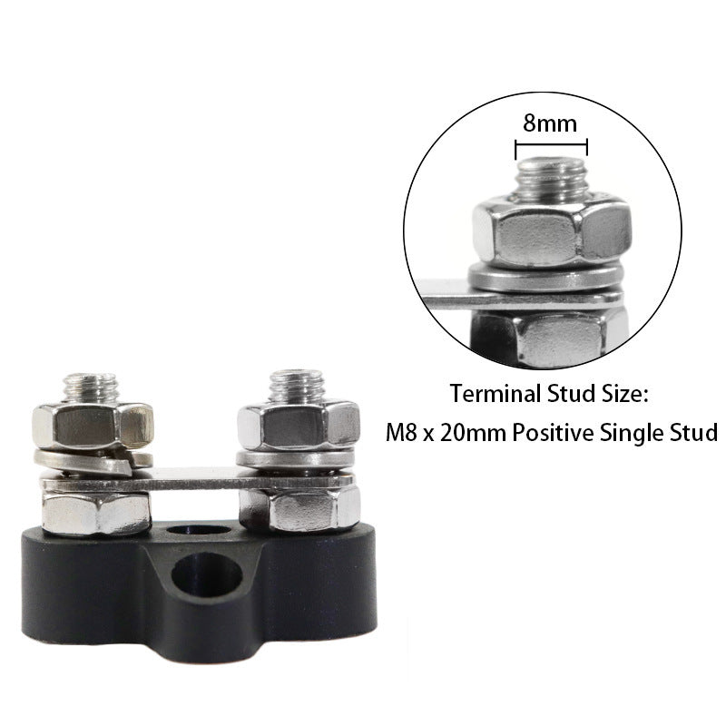 Double Type Terminal Stud For Automobile Negative Terminal