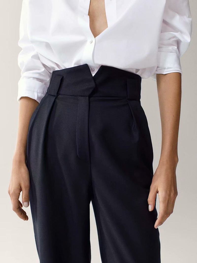 New Flannel Straight Leg Professional Foot Trousers