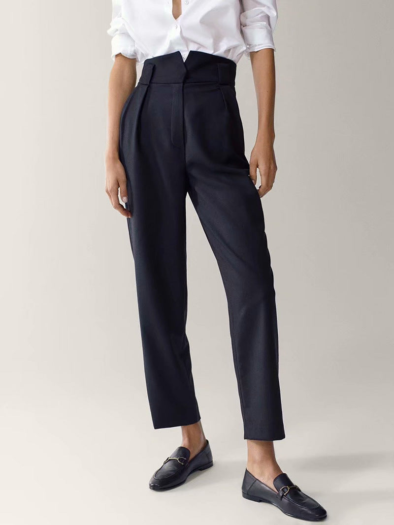 New Flannel Straight Leg Professional Foot Trousers