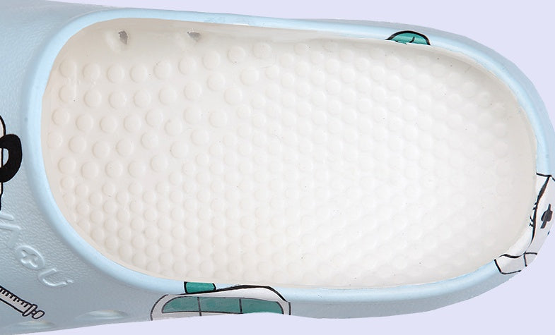 Operating Room Slippers Surgical Shoes Women's Soft-soled Toe Cap Shoes