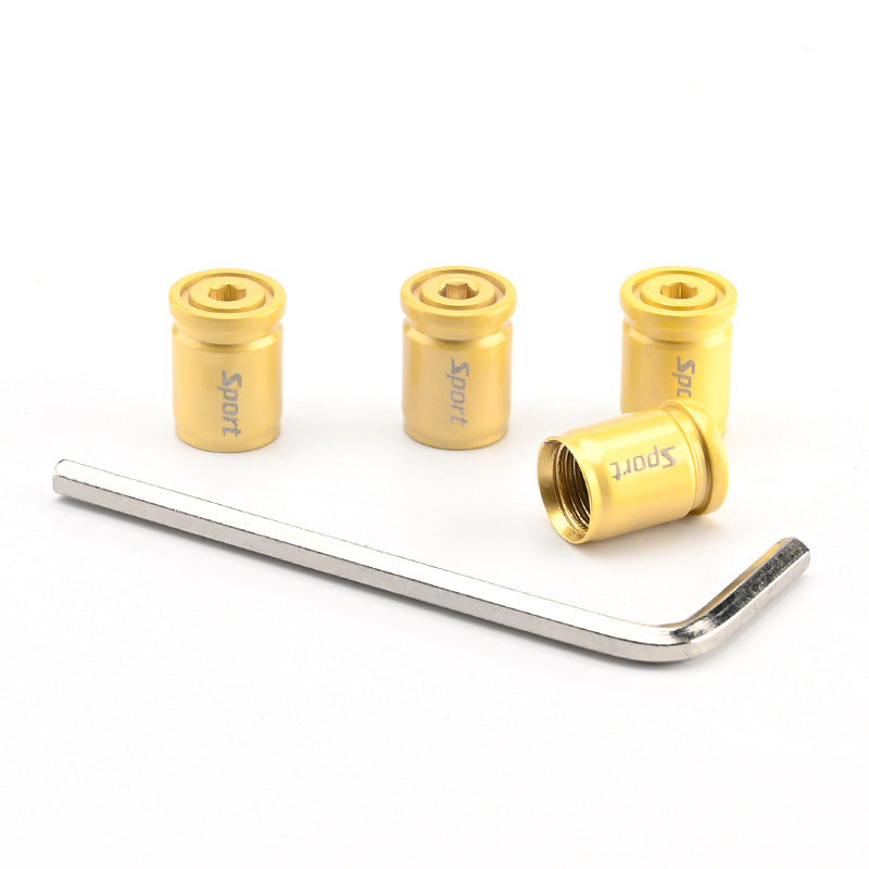 Automobile Tire Valve Theft Cap