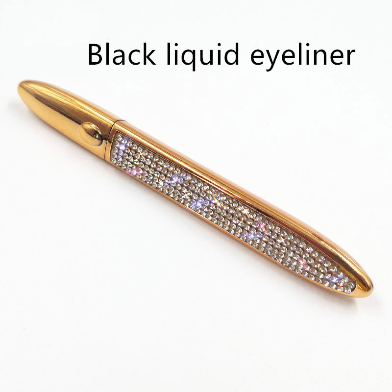 Delineador de ojos sin pegamento mágico con diamantes