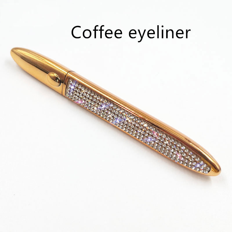 Delineador de ojos sin pegamento mágico con diamantes