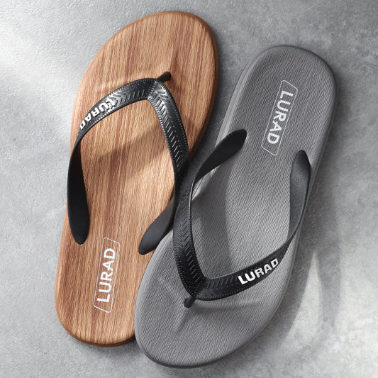 Flip Flops Men's Tide Summer Outdoor Non-Slip Sandals Fashion Seaside Leisure Beach