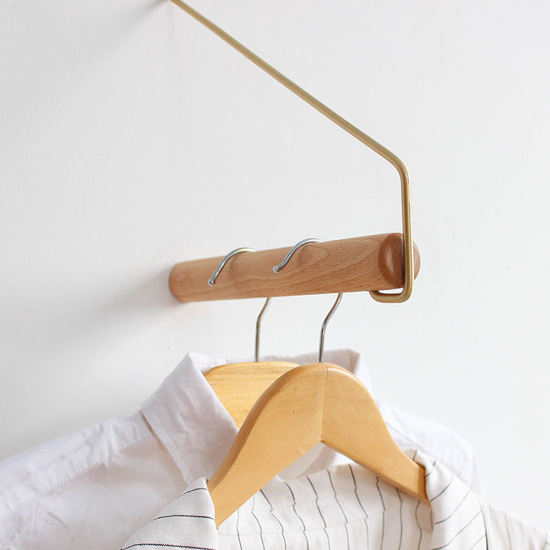Gancho decorativo para colgar de madera nórdica