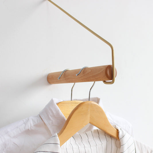 Gancho decorativo para colgar de madera nórdica