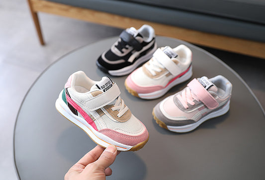 Zapatillas de deporte transpirables de malla para niños
