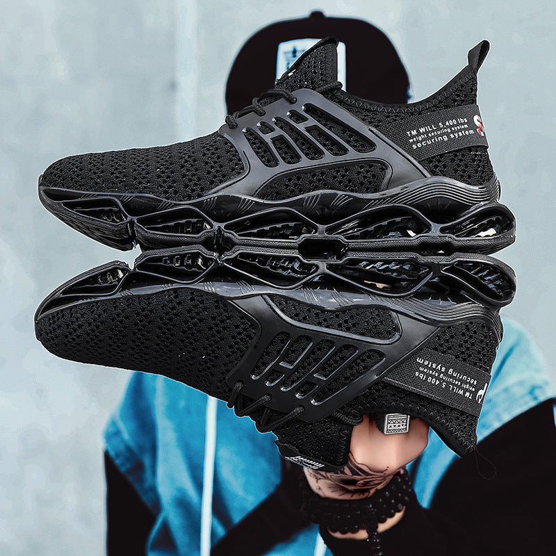 Blade sports running shoes hollow net fashion breathable outdoor tide shoes