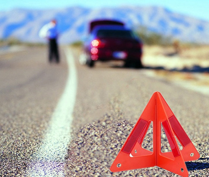Automobile Triangle Warning Sign Car Fault Reflective Warning Frame
