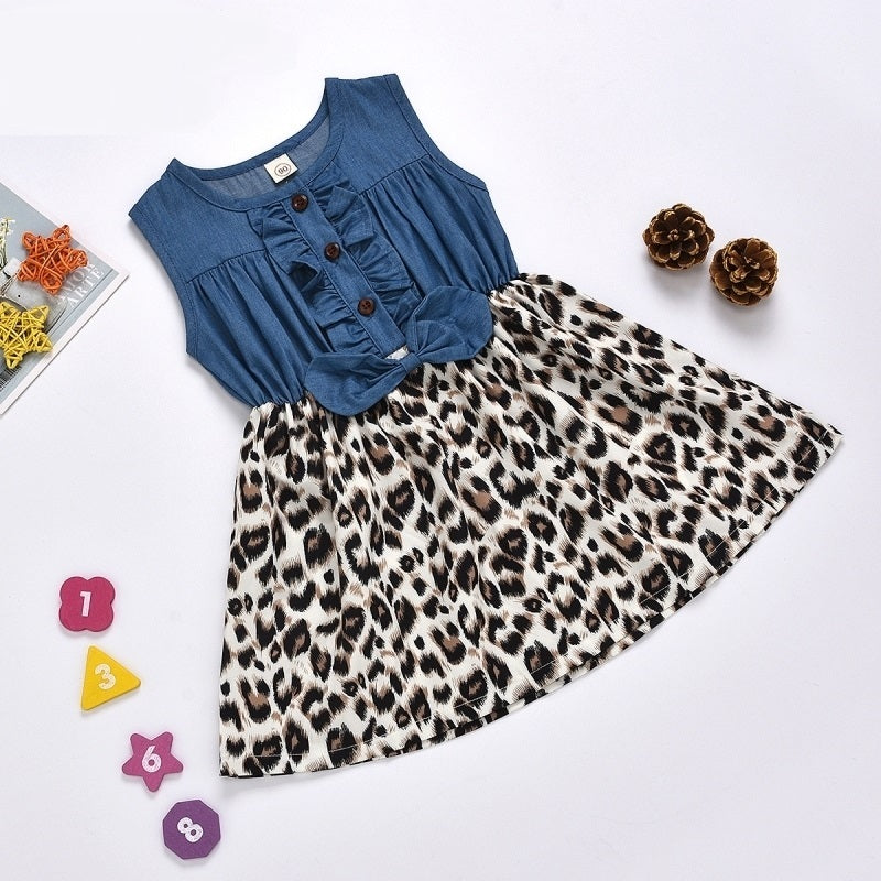 Para niños ropa de algodón para niñas vestido de bebé