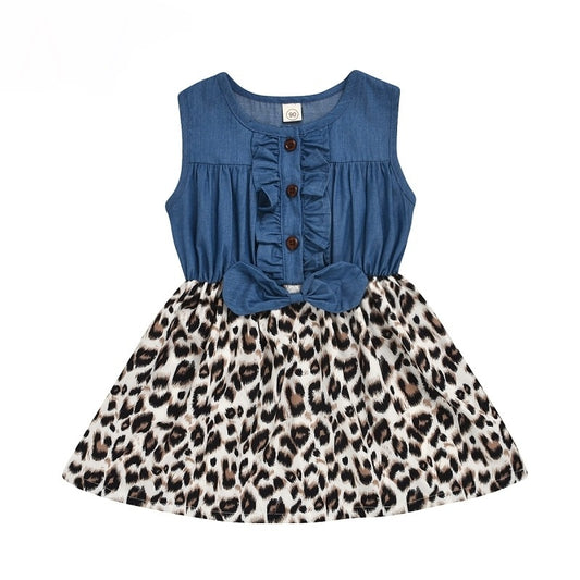 Para niños ropa de algodón para niñas vestido de bebé
