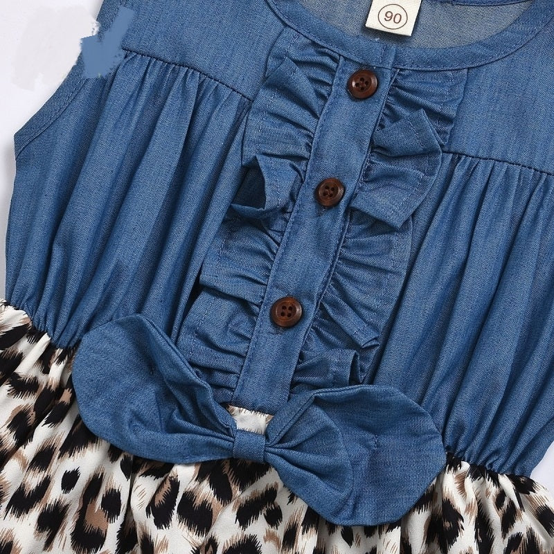 Para niños ropa de algodón para niñas vestido de bebé