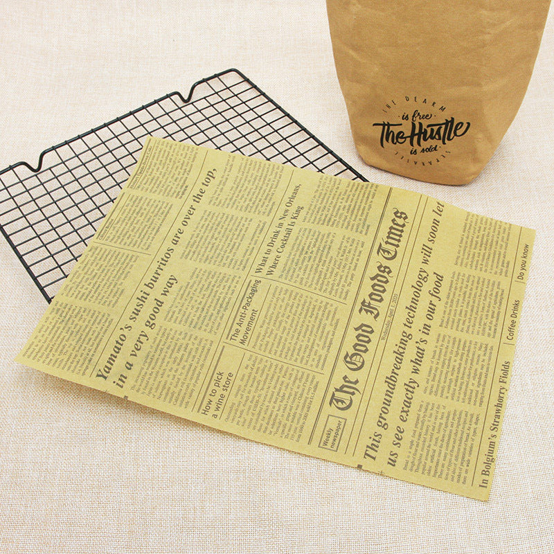 Baked Food Waterproof Rim Pad And Greaseproof Paper