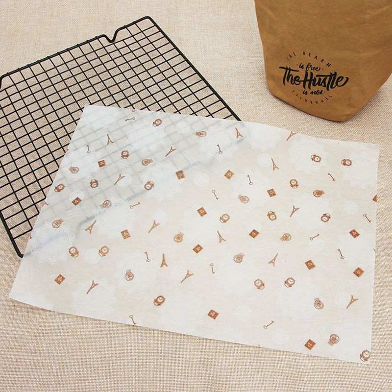 Baked Food Waterproof Rim Pad And Greaseproof Paper