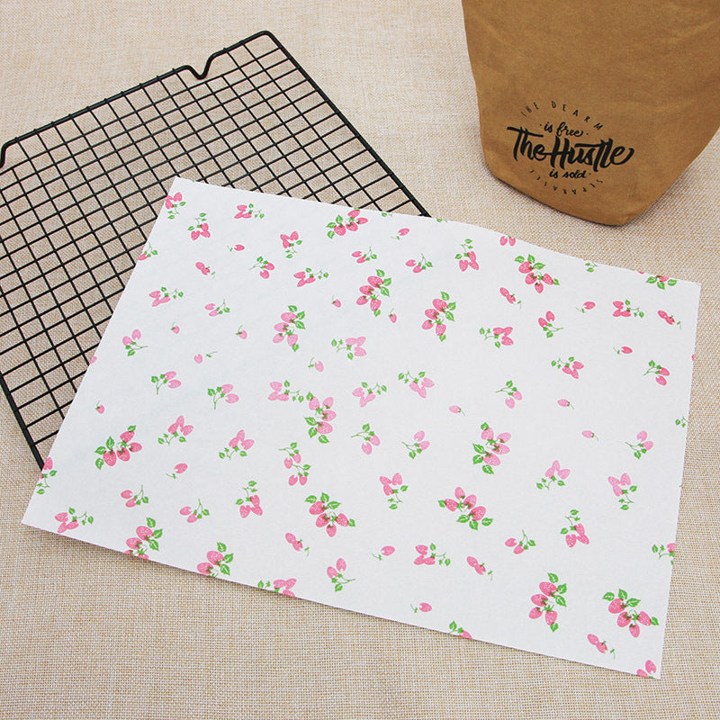 Baked Food Waterproof Rim Pad And Greaseproof Paper