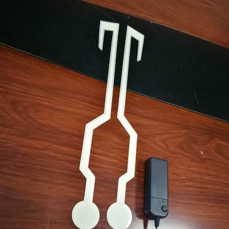 Casco motocicleta luz de conducción tira de señal intermitente Durable Kit Bar Diy casco Led tira Reflector película de luz fría