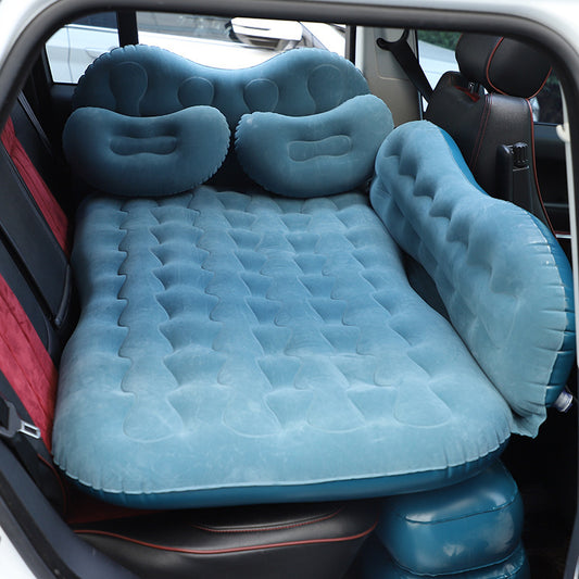 Colchón inflable para acampar, colchón de aire, colchón de viaje para coche, cama de almohada para coche al aire libre