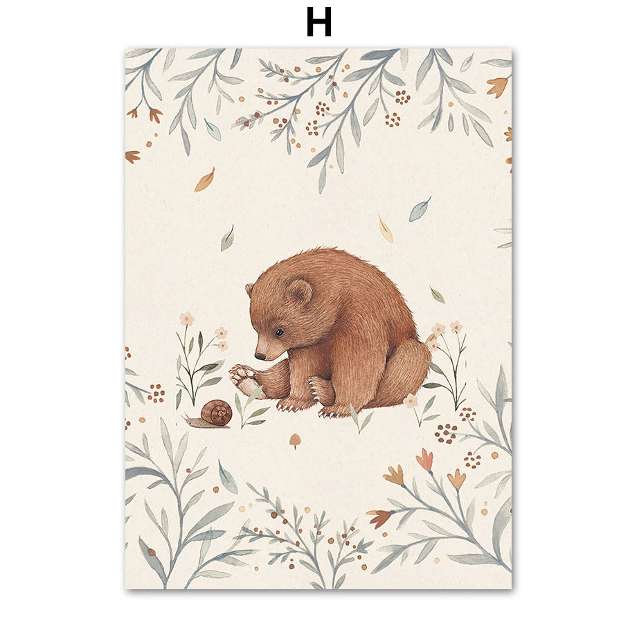 Yipinge Custom Decorative Painting Canvas Core Framed Unframed Painting Nordic High-definition Inkjet