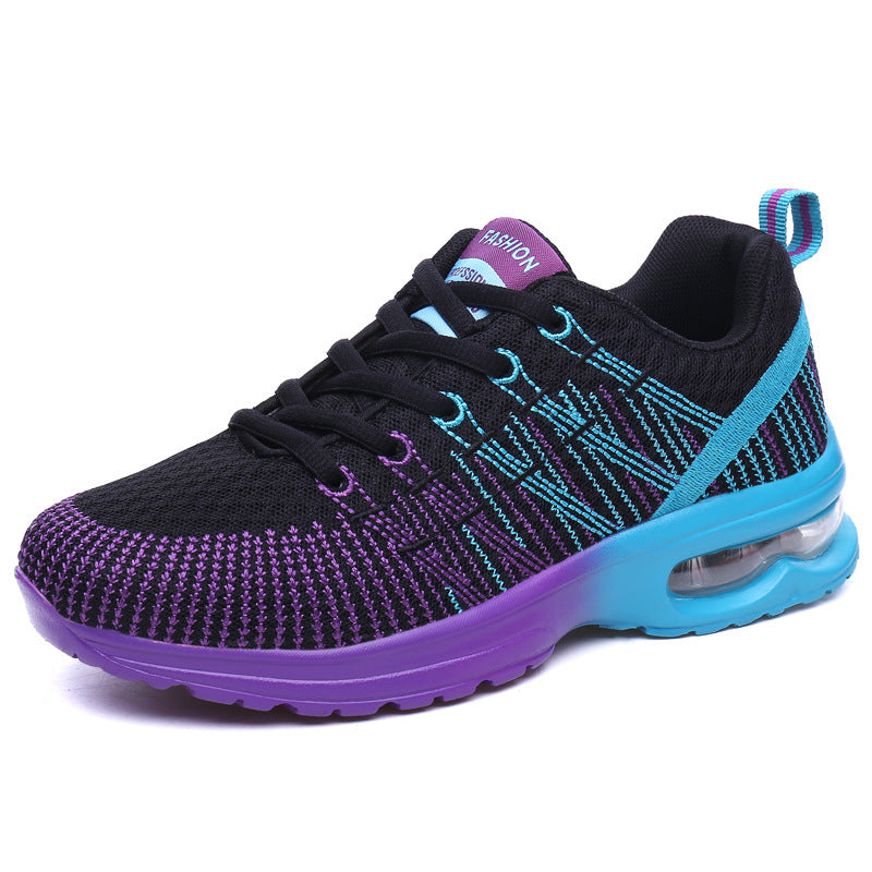 Nuevos zapatos deportivos informales de malla transpirable Fitness zapatos de mujer