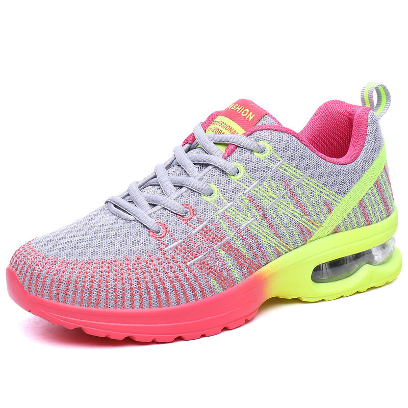 Nuevos zapatos deportivos informales de malla transpirable Fitness zapatos de mujer