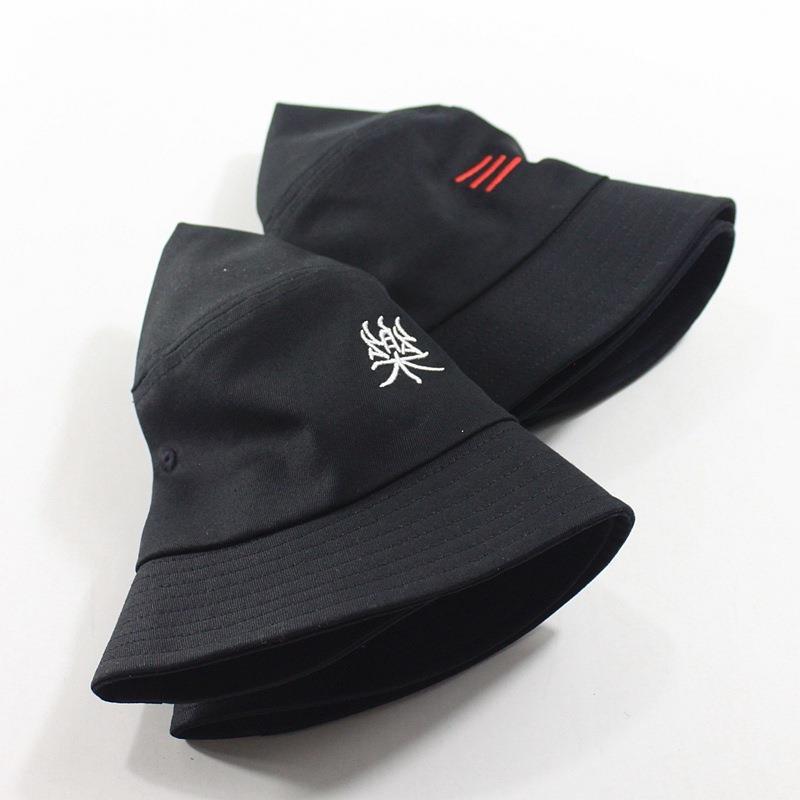 Black Basin Hat Fat Man Hat Male
