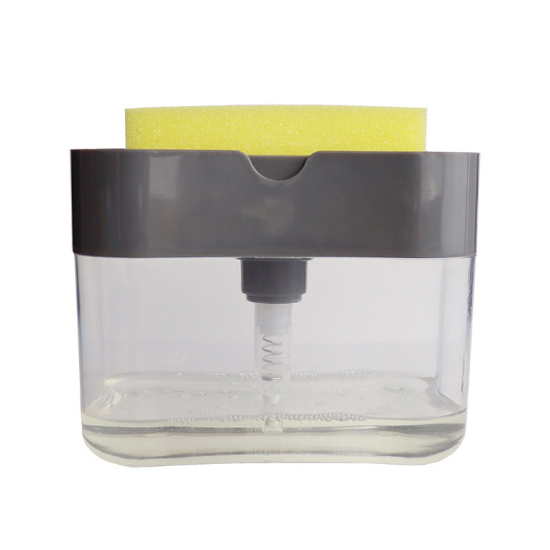 Dispensador de jabón 2 en 1 caja dosificadora automática de detergente tipo caja de líquido