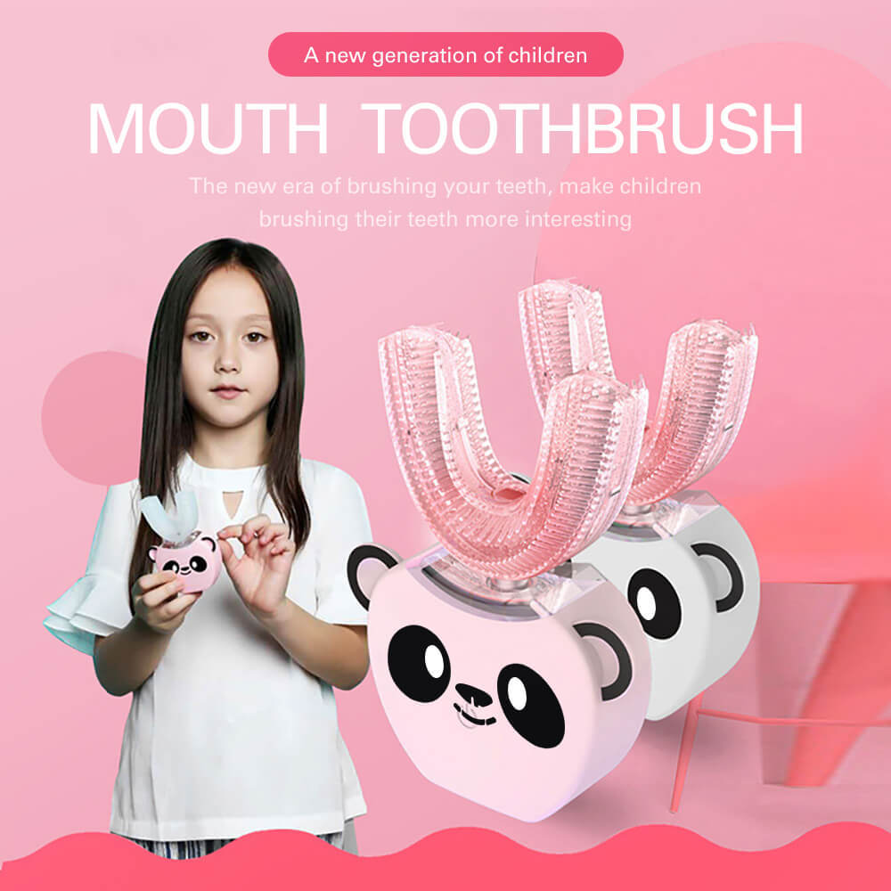 U-Type Silicone Electric Toothbrush For Children