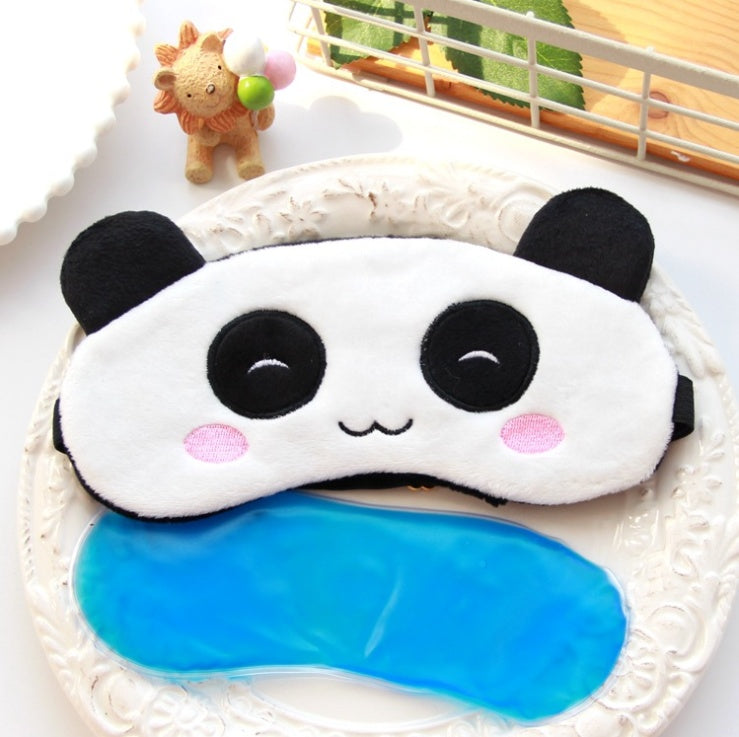 Cartoon panda eye mask