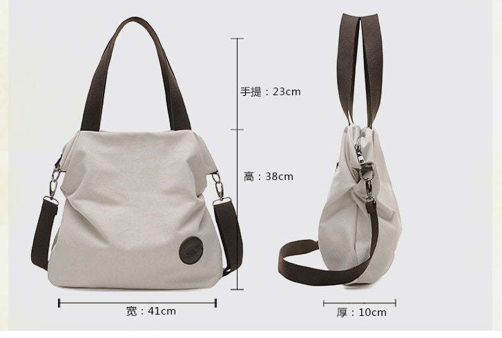 Bolso de lona de arte Simple Casual coreano
