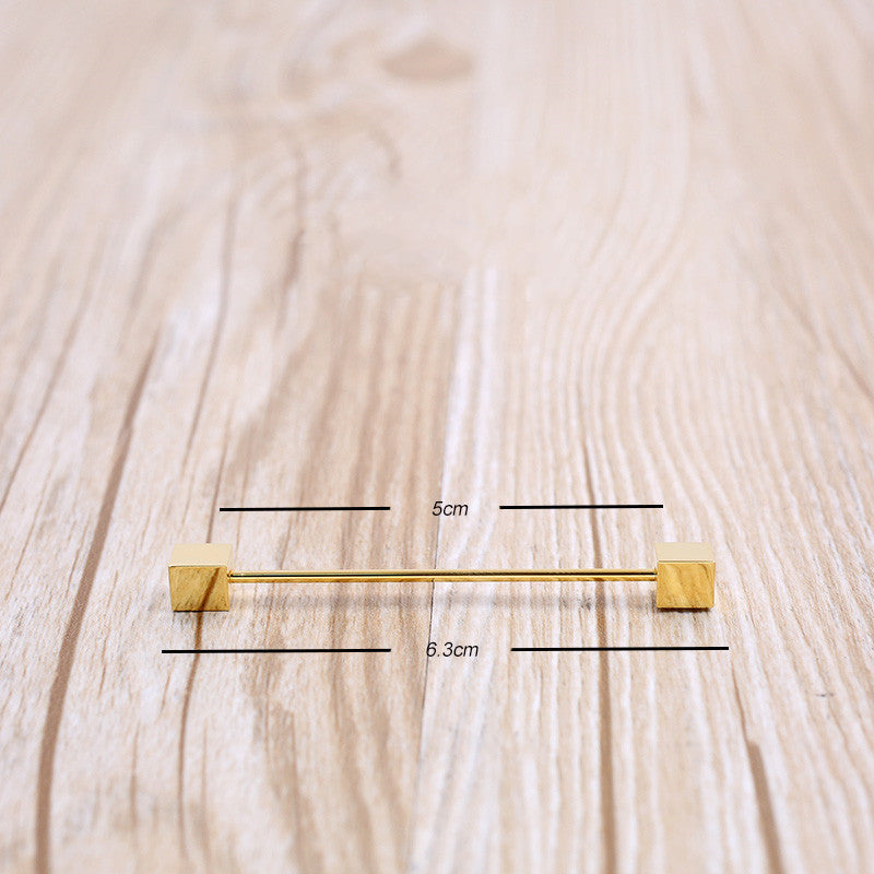 Man business horse wedding Guoming groom graduation interview tie pin stick buckle