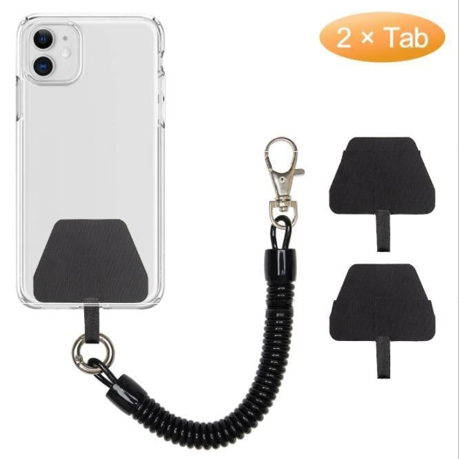 Detachable Men's And Women's Heat Dissipation Mobile Phone Lanyard Mobile Phone Case Solid