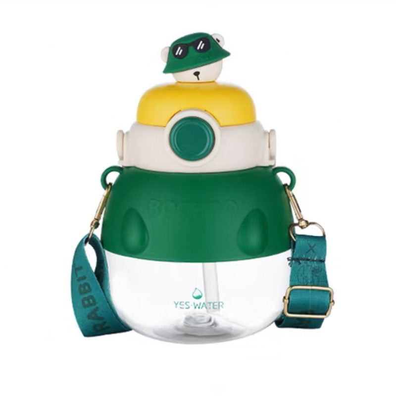 Student Sports Kettle Children Cartoon Cute Large Capacity