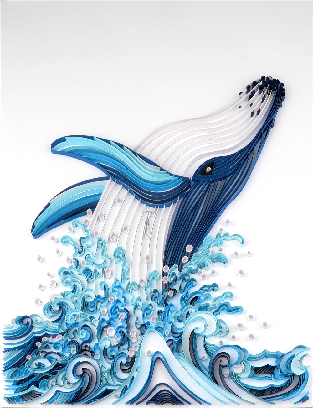 Pintura de papel acolchado artesanías creativas hechas a mano