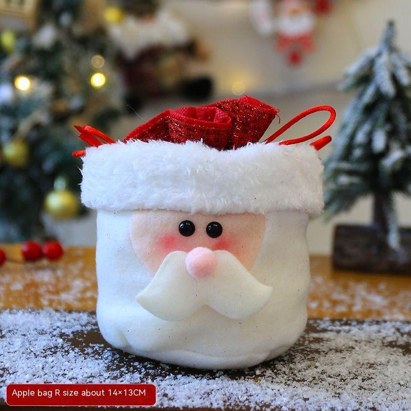 Christmas Eve Apple Gift Box Desktop Doll Ornaments