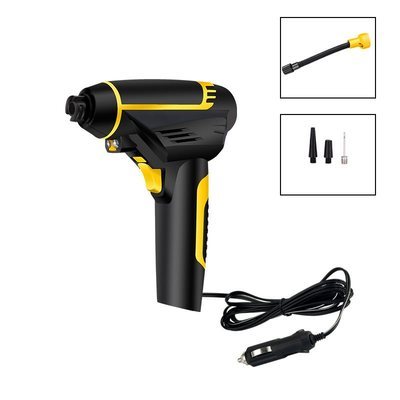 Automático portátil de mano Digital LED inteligente coche compresor de aire bomba
