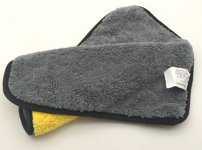 Toalla de limpieza de dos lados para coche de doble uso