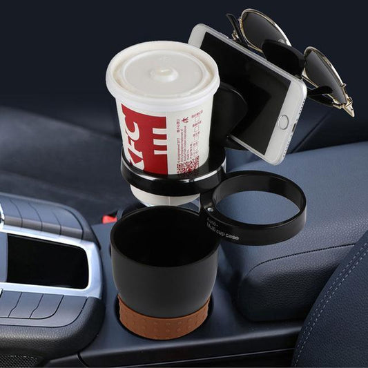 Soportes para tazas de coche estilo de coche camión de coche beber botella de agua puede soporte soporte de montaje de puerta ABS soporte de bebidas de goma