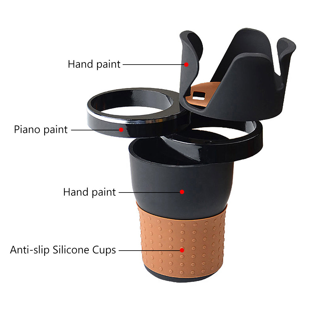 Soportes para tazas de coche estilo de coche camión de coche beber botella de agua puede soporte soporte de montaje de puerta ABS soporte de bebidas de goma