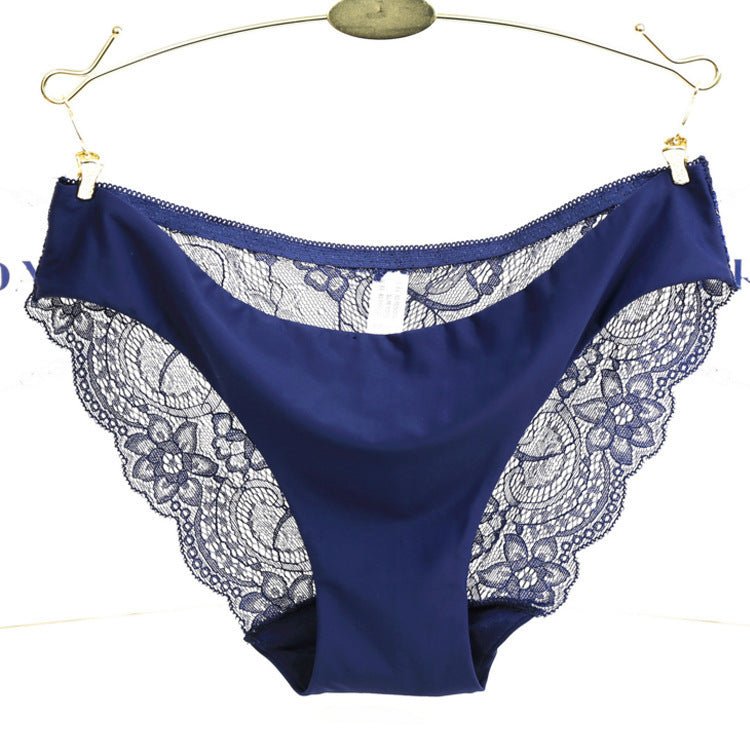 Bragas de cintura baja de encaje para mujer