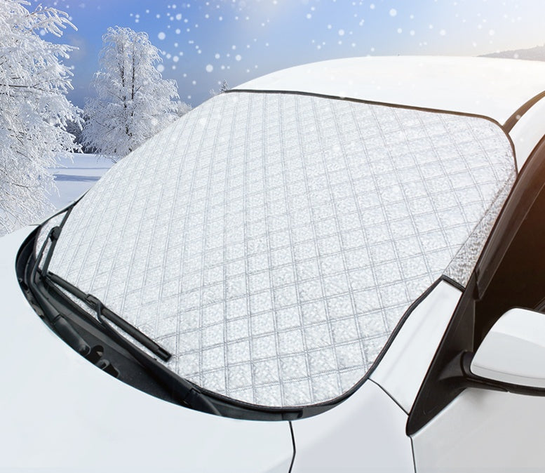 Bloque de nieve del coche parabrisas delantero cubierta anticongelante equipo delantero de invierno snowboard protector de nieve cubierta de nieve