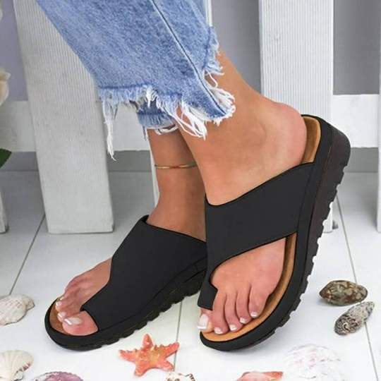 Plus tamaño sandalias
