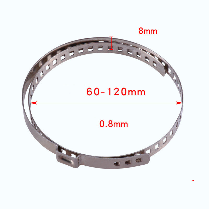 Automobile Universal Half Shaft Ball Cage Clamp Adjustable Porous