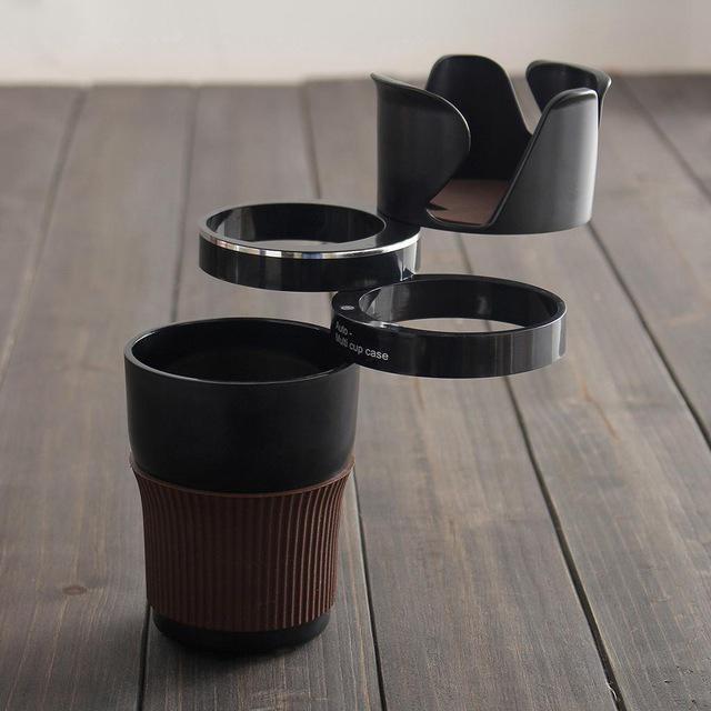 Soportes para tazas de coche estilo de coche camión de coche beber botella de agua puede soporte soporte de montaje de puerta ABS soporte de bebidas de goma