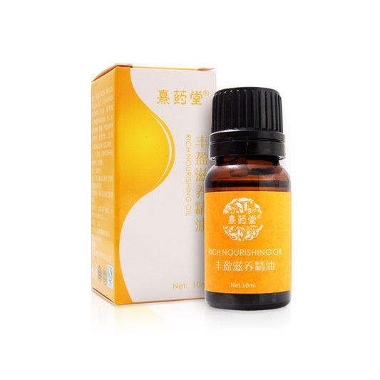 Breast massage and breast care essential oil