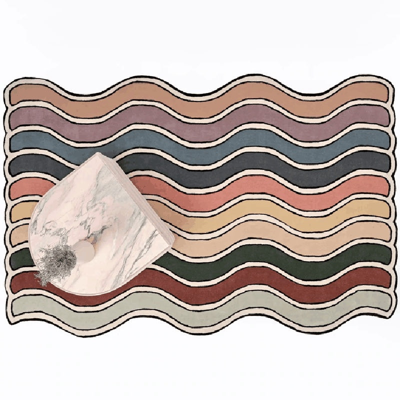 Bedroom Household Personality Net Red Irregular Shaped Floor Mat Blanket