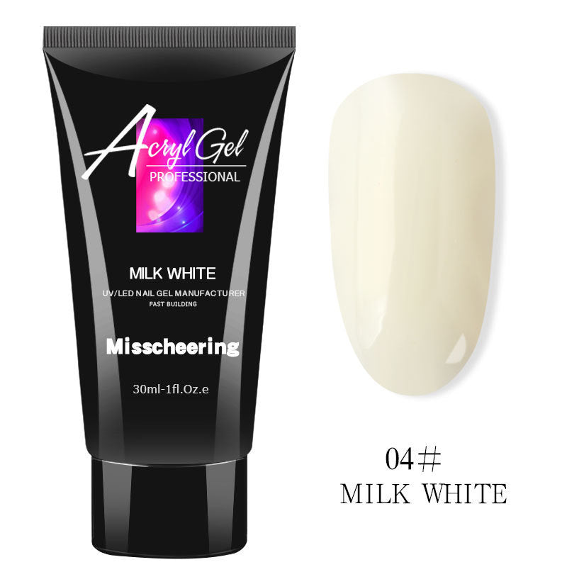Gel de uñas UV extensible de cristal